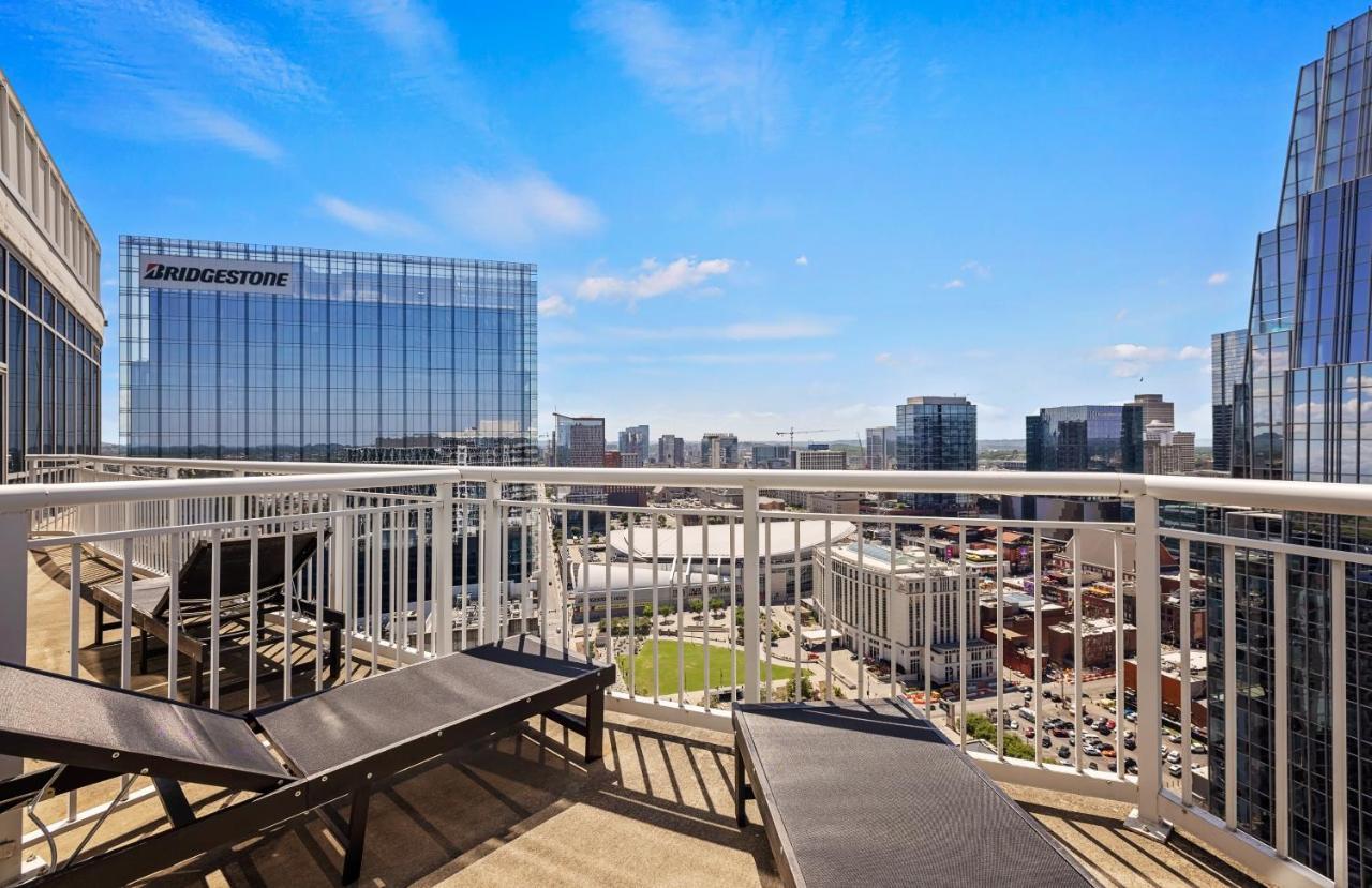 Placemakr Premier Sobro ناشفيل المظهر الخارجي الصورة View from the rooftop of the building
